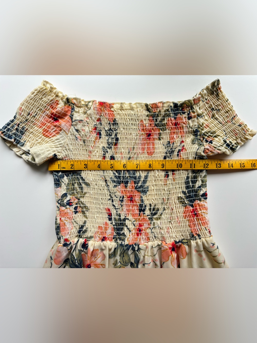 SAGE THE LABEL Yellow floral Romper Size Small - Picture 8 of 10